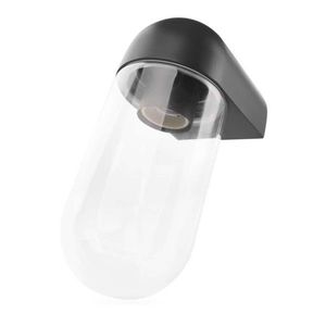 Zahradní nástěnné svítidlo Cassia černé vyobraziť