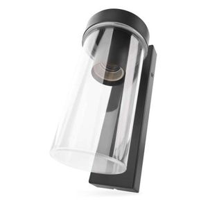 Zahradní nástěnné svítidlo Zala černé vyobraziť