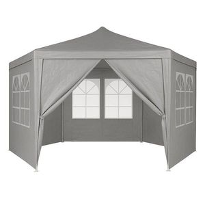 Zahradní párty stan Vivao 2x2 m šedý vyobraziť
