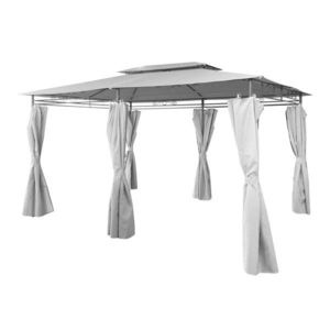 Zahradní pavilon LECTU 300 x 400 cm šedý vyobraziť