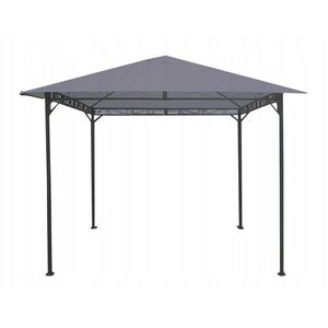 Zahradní pavilon OGRODA 300 x 300 cm šedý vyobraziť