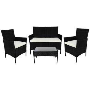 Zahradní sestava KANYE černá vyobraziť