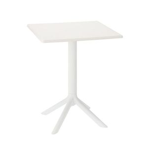 Zahradní stolek Fintro 60 cm bílý vyobraziť