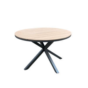 Zahradní stůl Alumio 111, 5 cm hnědý/tmavě šedý vyobraziť