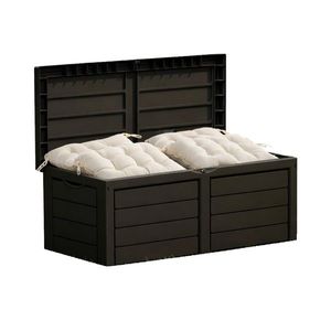 Zahradní úložný box Pron 320 l černý vyobraziť