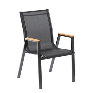 Zahradní židle Vrackey černá vyobraziť