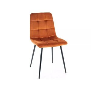 Zamatová jedálenská stolička Mila - výber z 6 prevedení vyobraziť