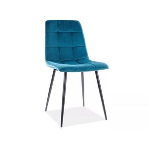 Zamatová jedálenská stolička Mila - výber z 6 prevedení vyobraziť