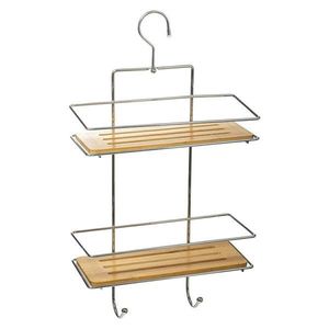 Závesná kúpeľňová polička VENTERRA dvojposchodová vyobraziť