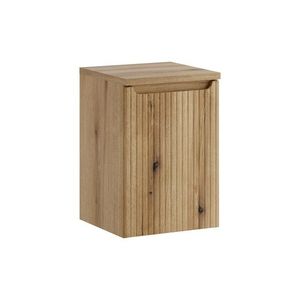 Závesná skrinka pod umývadlo Nova s doskou a košom na bielizeň 40 cm dub coast evoke vyobraziť