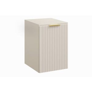 Závesná skrinka s košom na bielizeň a doskou Adele Cashmere 40 cm kašmírová vyobraziť