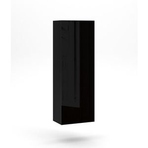 Závěsná skříňka Vivien 40 cm černý lesk vyobraziť