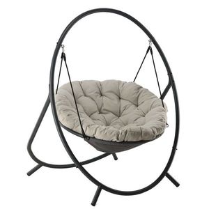 Závěsné houpací křeslo RAMINA béžové vyobraziť