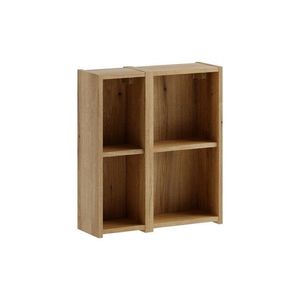 Závesný kúpeľňový regál UNI Noce 50 cm dub coast evoke vyobraziť