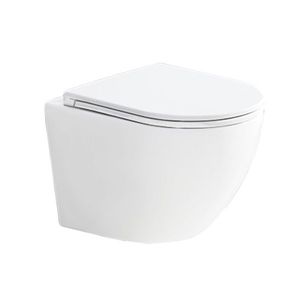 Mereo WC závesné kapotované, Smart Flush RIMLESS, 4490x370x360, keramické, vr. sedátka CSS123 VSD82T1 vyobraziť