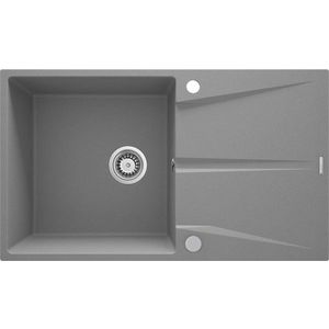 DEANTE DEANTE - Corio metalický šedý granitový drez, 1miska s odkvapkávačom ZRC_S11A vyobraziť