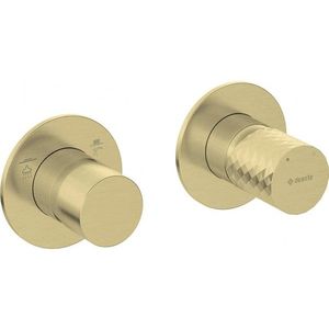 DEANTE - Silia Hexa kartáčované zlato Sprchová batéria, s prepínačom sprchy - horizontálne BHS_R46P vyobraziť