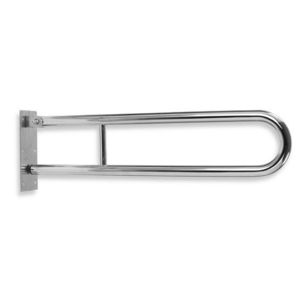 NOVASERVIS - Úchyt dvojitý sklopný 852 mm kartáčovaná nerez R66813, 4 vyobraziť