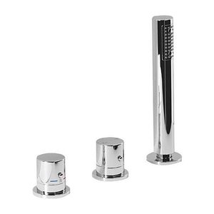 SAPHO - GO trojprvková termostatická batéria na okraj vane, chróm TH102 vyobraziť