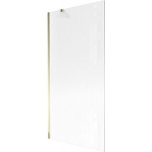 MEXEN/S - Next vaňová zástena FIX 90 x 150, prúžky, zlatá 895-090-000-00-09-50 vyobraziť