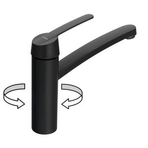 SAPHO SAPHO - LISON stojanková drezová batéria, čierna mat MJ125B vyobraziť