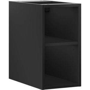 MEXEN - Box-A otvorená skrinka s policou 25, čierna mat 91AX2-0250-470-0-71 vyobraziť