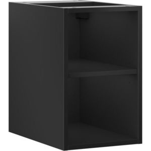 MEXEN - Box-A otvorená skrinka s policou 30, čierna mat 91AX2-0300-470-0-71 vyobraziť