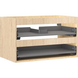 MEXEN - Box-A skrinka pre umývadlo 80, 2 zásuvky, dub 91AX0-0800-470-2-81 vyobraziť