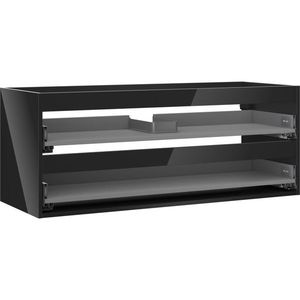 MEXEN - Box-A skrinka pre umývadlo 120, 2 zásuvky, čierna lesk 91AX0-1200-470-2-70 vyobraziť