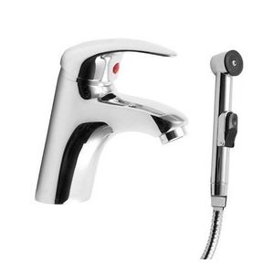 SAPHO - Umývadlová stojánkova batéria s ručnou bidetovou sprškou, chróm 1209-05 vyobraziť