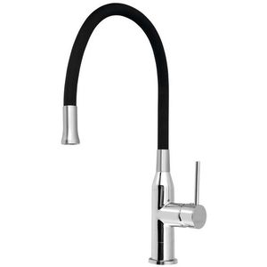 SAPHO SAPHO - SILI stojánkova drezová batéria, flexibilné ramienko, čierna/chróm SR426 vyobraziť