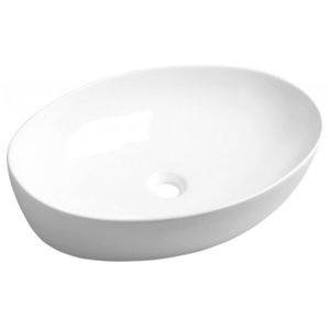 SAPHO - PERA keramické umývadlo na dosku, 62, 5x42cm, biela AR457 vyobraziť