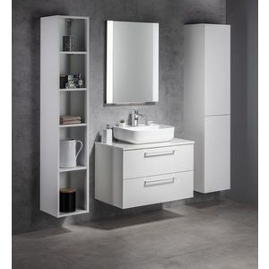 SAPHO - Kúpeľňový set CIRASA 81, biely lesk KSET-030 vyobraziť