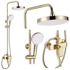 REA REA - Sprchový set s batériou 150mm BLOOM zlatá REA-P9528 vyobraziť