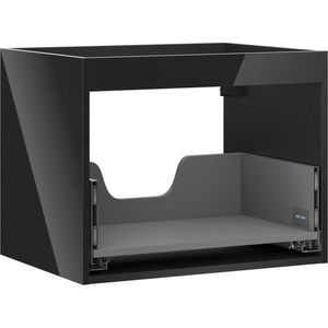 MEXEN - Box-A skrinka pre umývadlo 60, 1 šuplík, čierna lesk 91AX0-0600-470-1-70 vyobraziť