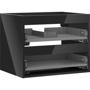 MEXEN - Box-A skrinka pre umývadlo 60, 2 zásuvky, čierna lesk 91AX0-0600-470-2-70 vyobraziť