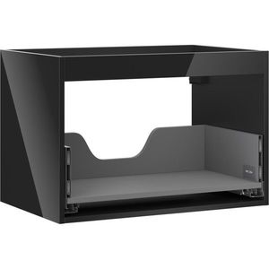 MEXEN - Box-A skrinka pre umývadlo 70, 1 šuplík, čierna lesk 91AX0-0700-470-1-70 vyobraziť