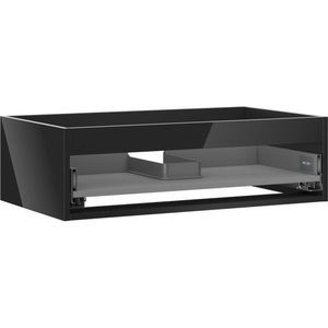 MEXEN - Box-A skrinka pre umývadlo 80, 1 šuplík, čierna lesk 91AX0-0800-235-1-70 vyobraziť