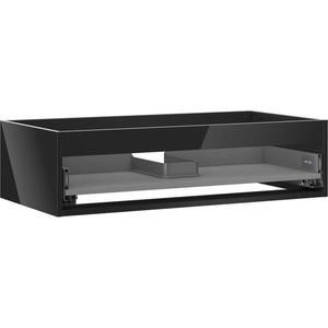 MEXEN - Box-A skrinka pre umývadlo 90, 1 šuplík, čierna lesk 91AX0-0900-235-1-70 vyobraziť