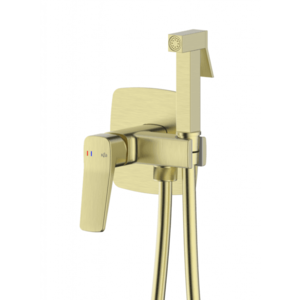 KFA - Batéria Malaga, bidetová, podomietková, nástenná, PVD brúsené zlato 4529-512-31 vyobraziť