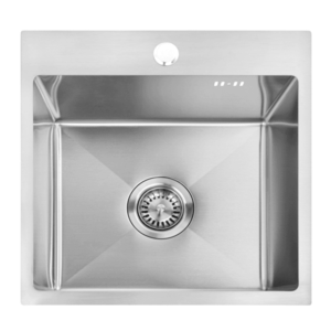 REA REA - Oceľový drez Leo 40 BRUSH NICKEL ZLE-06000 vyobraziť