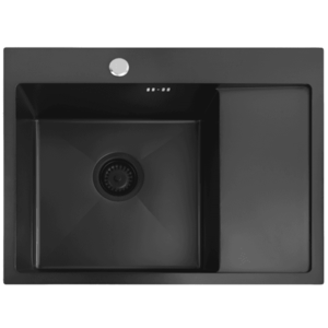 REA REA - Oceľový drez Fin Black ZLE-06014 vyobraziť