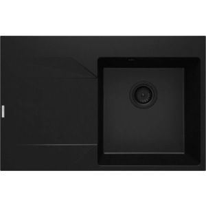 DEANTE DEANTE - Evora čierny granitový drez, 1-bowl s odkvapkávacou plochou - vľavo ZQJ_N11L vyobraziť