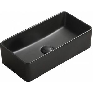 MEXEN - Nadia umývadlo na dosku 46x23 cm čierna matná 21614685 vyobraziť
