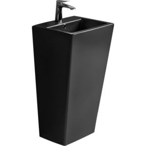 MEXEN - Liza voľne stojace umývadlo 43 x 38, čierna mat 26154470 vyobraziť