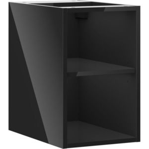 MEXEN - Box-A otvorená skrinka s policou 30, čierna lesk 91AX2-0300-470-0-70 vyobraziť