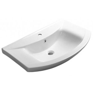 AQUALINE - ZERO keramické umývadlo nábytkové 75x48, 5cm, biela 6075 vyobraziť