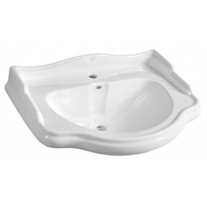 KERASAN - RETRO keramické umývadlo 73x54cm, biela 104701 vyobraziť
