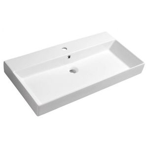 SAPHO - KARE 85 keramické umývadlo nábytkové 85x45cm, biela 17085 vyobraziť