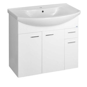 AQUALINE - ZOJA umývadlová skrinka 82, 8x74x34, 3cm, biela 51083A vyobraziť